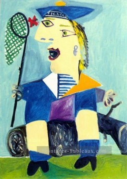  tenue Peintre - Maya en tenue marin 1938 cubisme Pablo Picasso